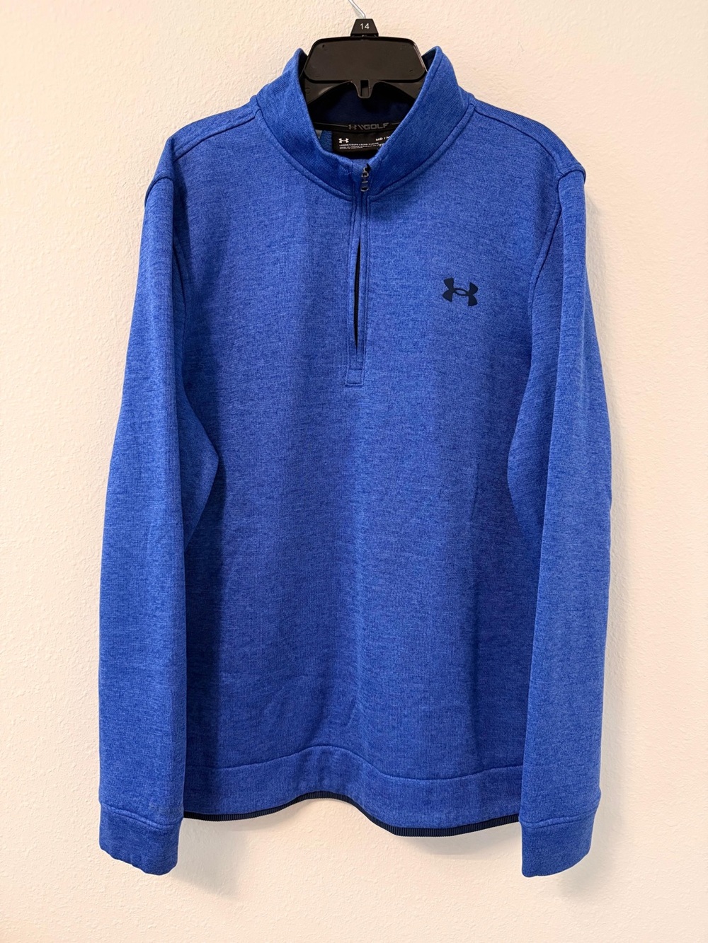 Under Armour Men's Blue Quarter-Zip Performance Pullover